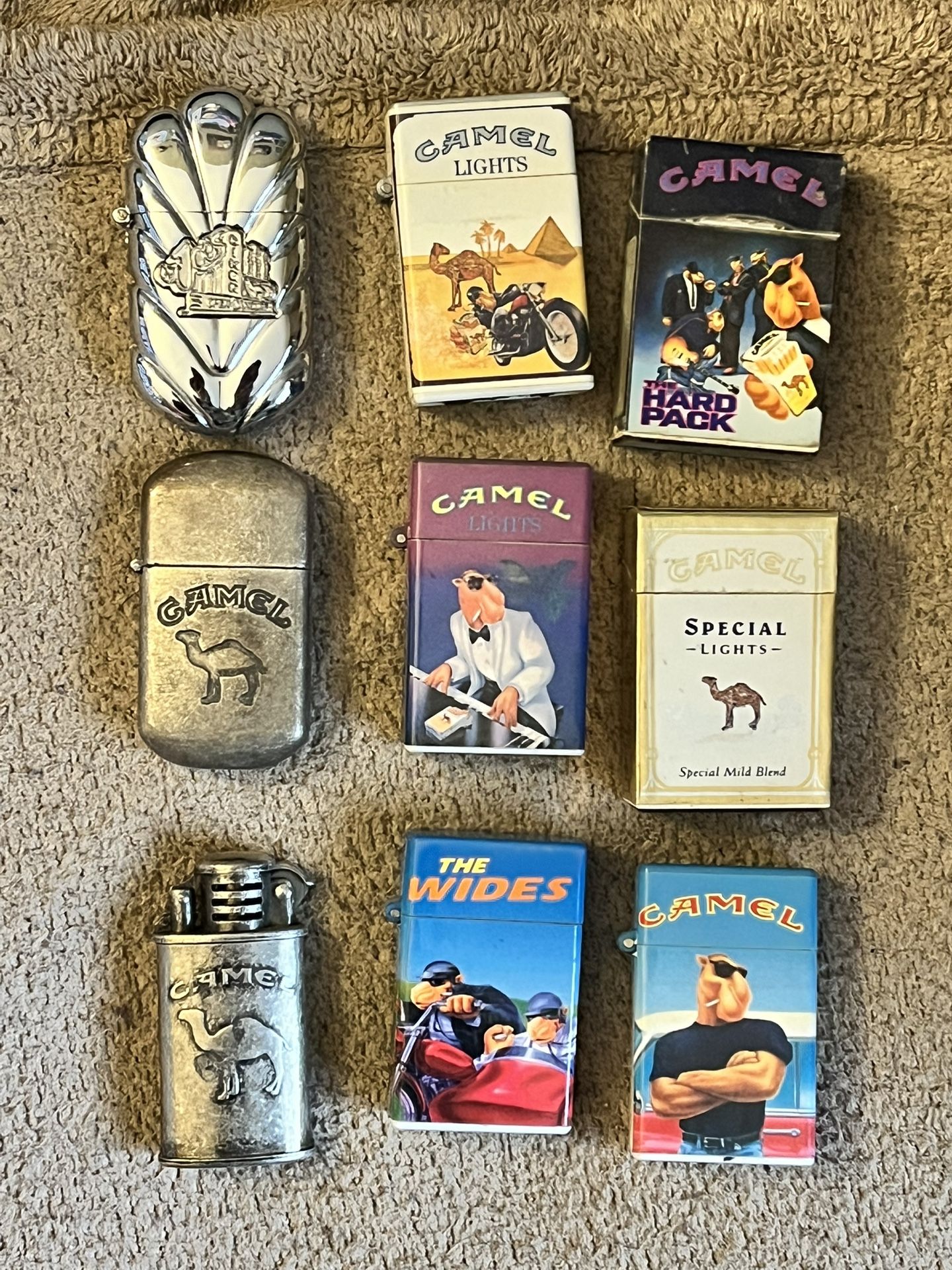 Vintage Camel Lighters