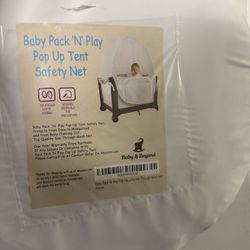 Baby Pack 'N Play Pop Up Tent Safety Net