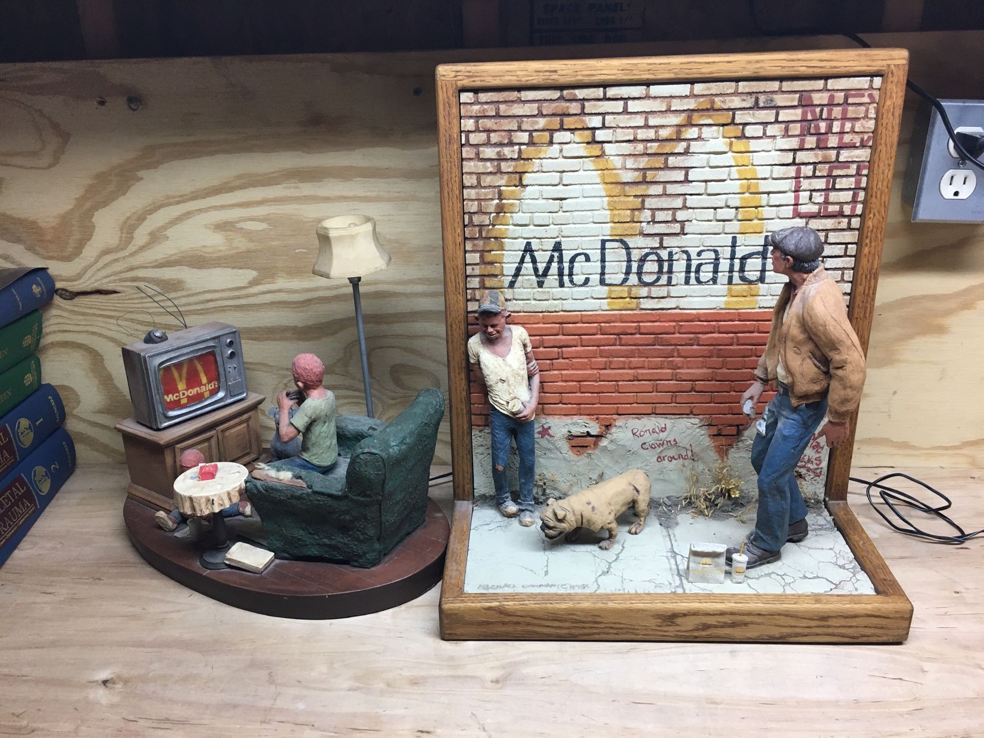 Michael Garman McDonalds Retired Sculptures