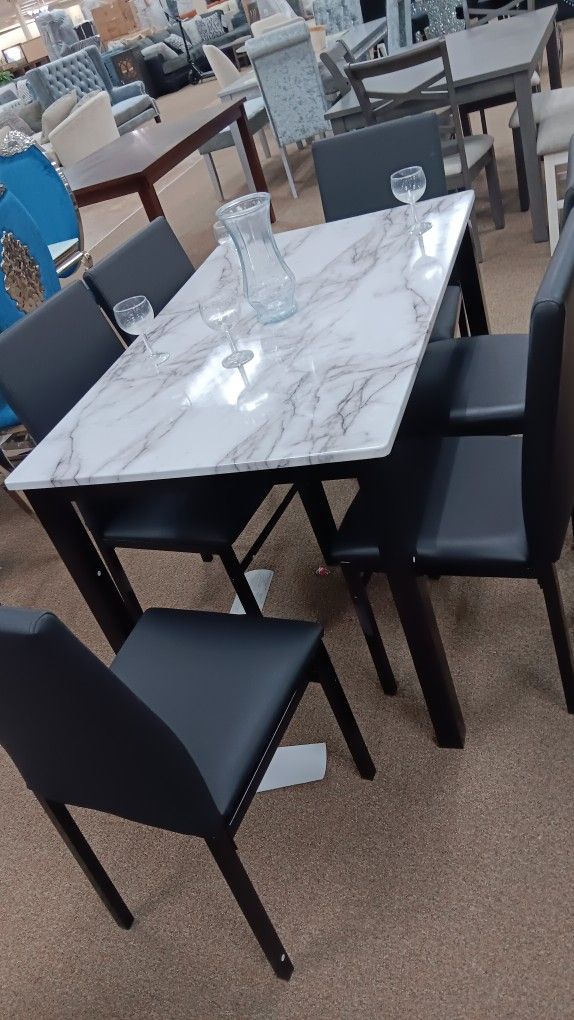 7pc Dinning Table Set