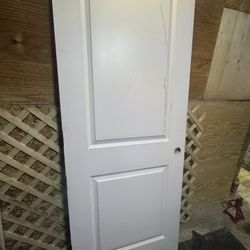 32x80 2 Panel Door. Hollow Core