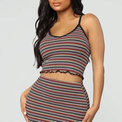 Top & Skirt Set - Medium 