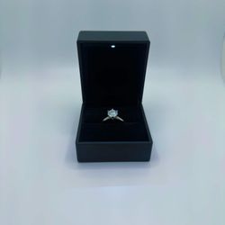 Moissanite Earrings 0.5 Carat, VVS1