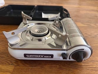 SUNTOUCH ST-350 Portable Butane Gas Stove w/ Carrying Case – Camping / Hot Pot