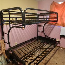 Full Sized Futon Bunkbed 