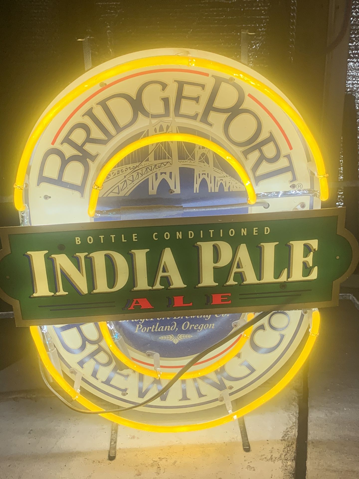 Indian pale neon sign