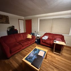 Sofás Rojos 