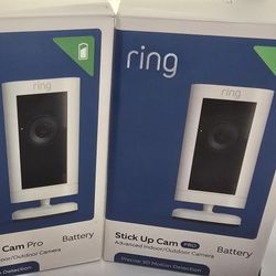 Ring Stick Up Cam Pro Battery Cams