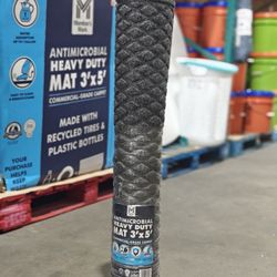 Antimicrobial Diamond Scraper Entrance Mat