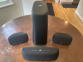 Polk magnify mini AX full surround sound system Dolby Atmos!!!!