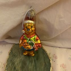Vintage Winnie The Pooh Christmas Ornament 