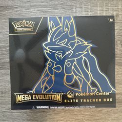 Pokémon Mega Evolution Lucario Elite Trainer Box (Pokémon Center)