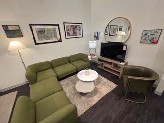 5 pc Olive modular sectional
