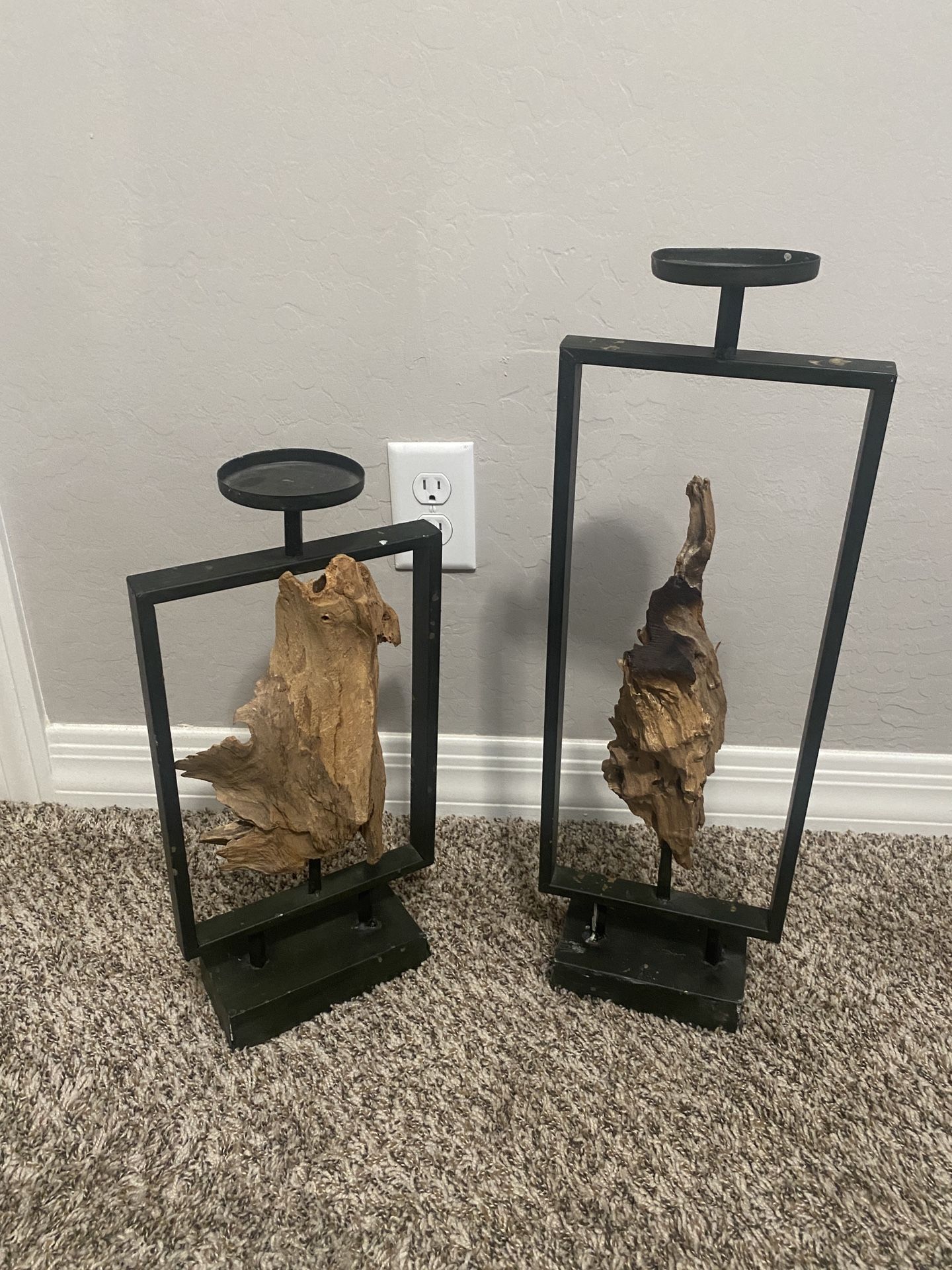 $10For Both 2 Candle Holder’s
