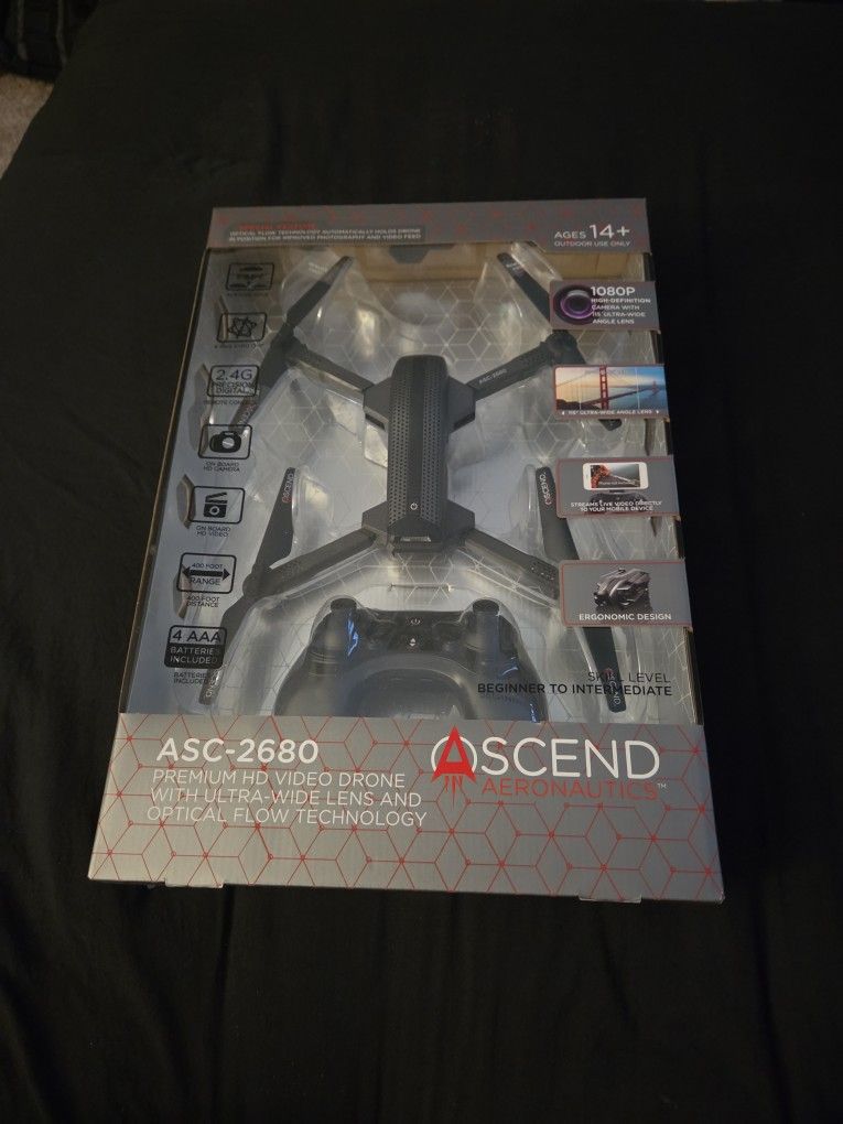 ASC-2680 PREMIUM HD VIDEO DRONE