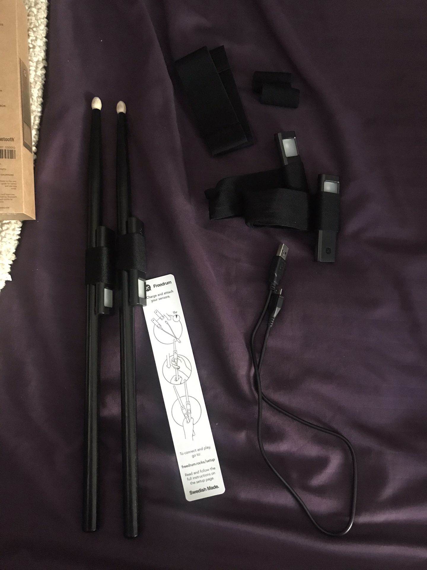 Freedrum full drumset air kit