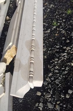 200+ Yr Old Georgian Marble Mantle Remnants. $40