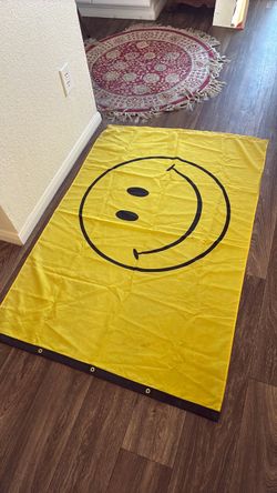 Happy Face Flag Banner