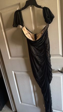 Long mesh dress