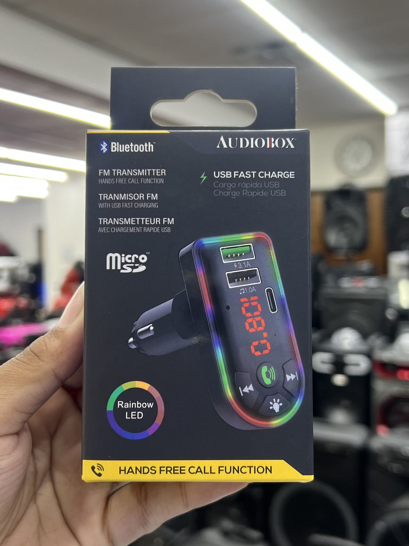 Tr20-Bluetooth FM Transmitter
