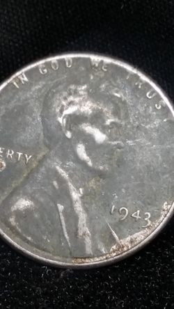1943 Lincoln Steel Cent (War penny)
