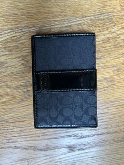 Coach Black Wallet 