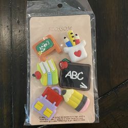 Teacher Croc Charm Set 