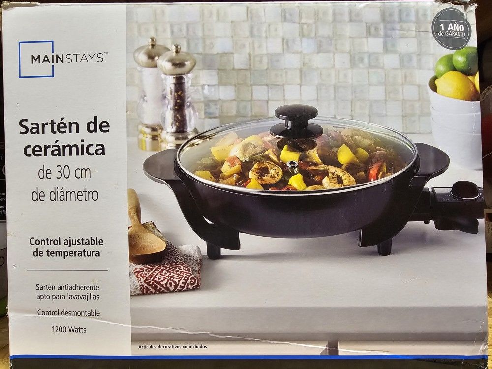 New 12inch Round Ceramic Skillet12
