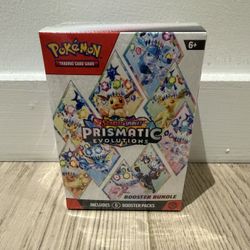 Pokemon TCG Scarlet & Violet Prismatic Evolutions  Booster Bundle SEALED