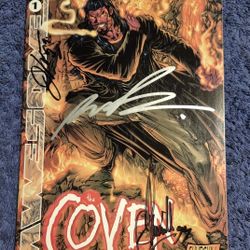 THE COVEN VOL 2 # 1 SIGNED x3 LIEFELD LOEB CHURCHILL 1999 NM AWESOME COMICS