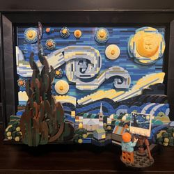 LEGO Vincent Van Gogh Starry Night 