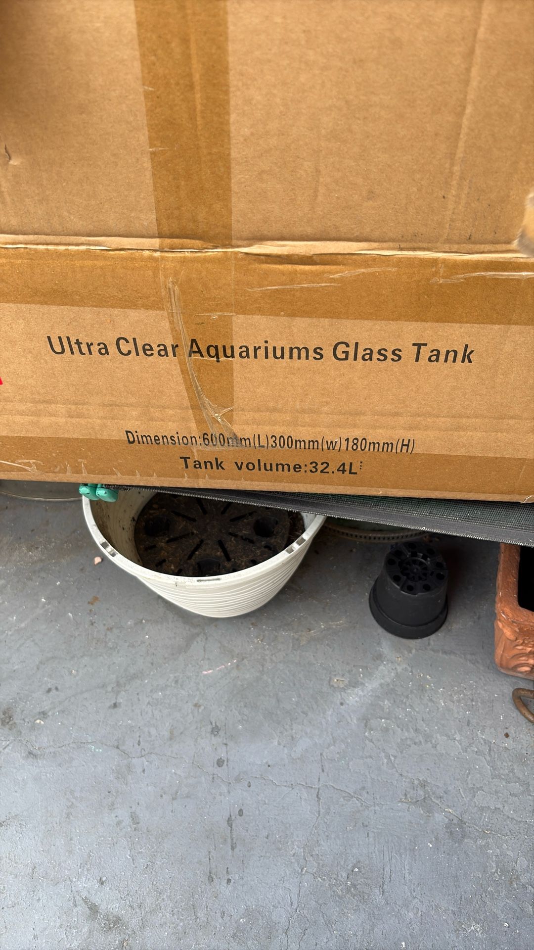 Aquarium! Ultra Clear Rimless 32.4L (8.5 Gallon)