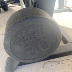 80 Lbs Barbell Like New 