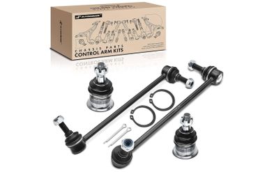 4pcs Front Suspension Kit, Lower Ball Joint & Sway Bar Link for Ford Taurus 1996-07 & Mercury Sable 1996-05