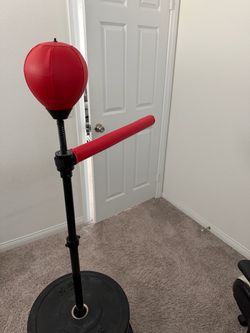 Reflex Ball & 360°Spinning Bar Boxing Speed Training