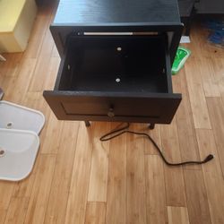 Black Nightstand 