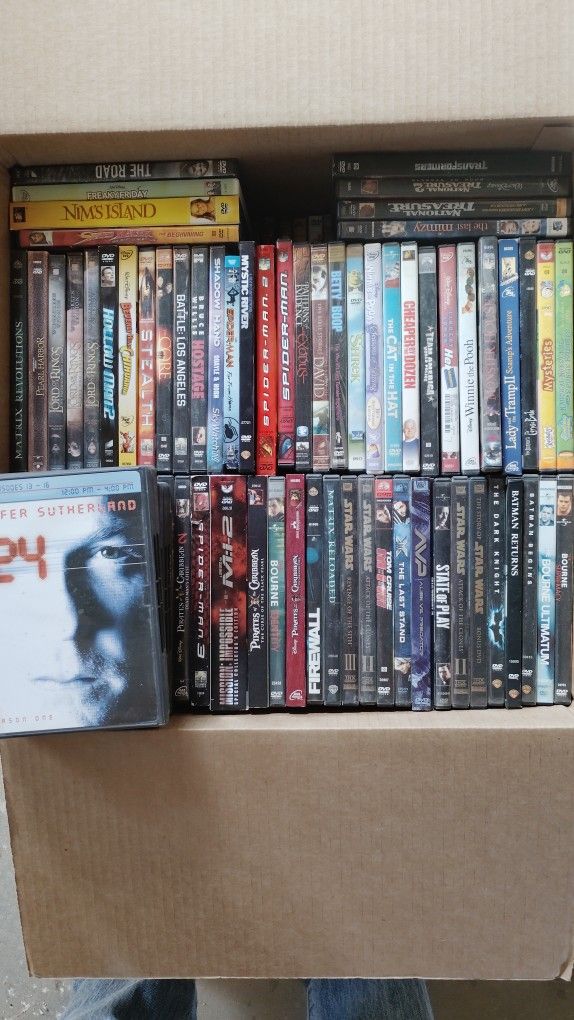 500+ Movie DVD Lot