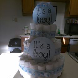 I make Diaper cake