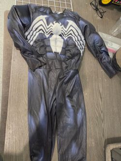 Venom Kids Halloween Costume Jumpsuit