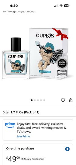 Cupids perfume for Man