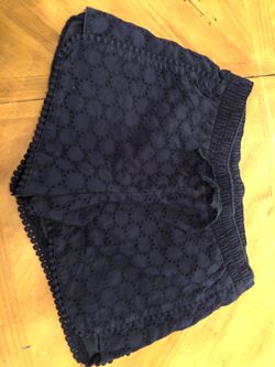 Navy Blue girls size 10/12 large shorts