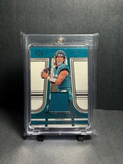 Trevor Lawrence Sunday Treasures Patch Card 02/99