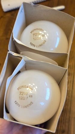 72W 120V 1270 Lumen Incandescent Light Bulbs (2-Pack)