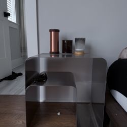 Stainless Steel Nightstand 