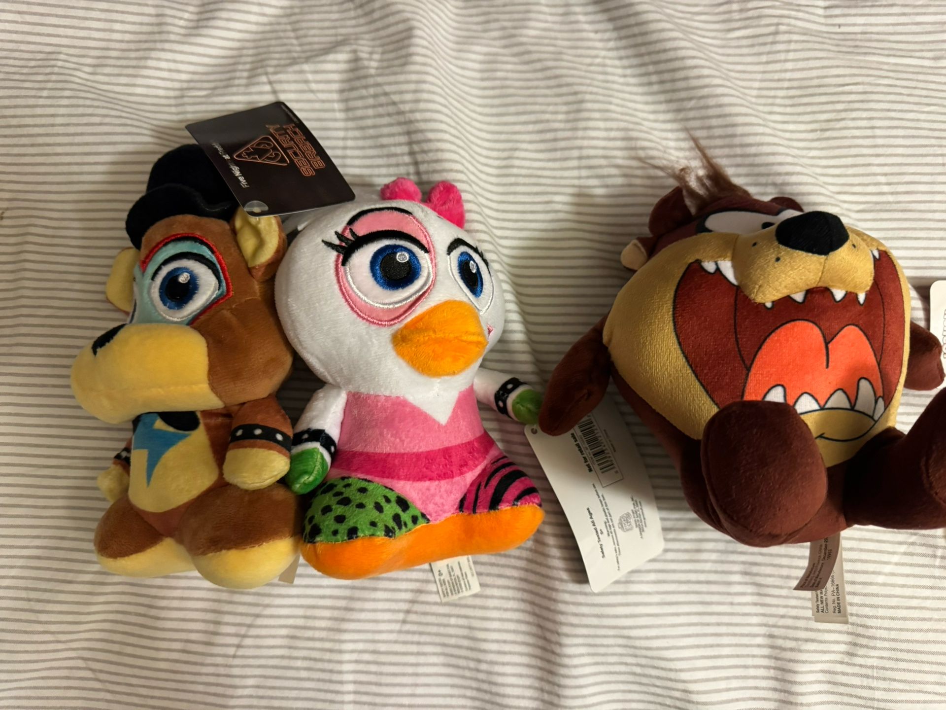 Brand New Plushies With Tags 