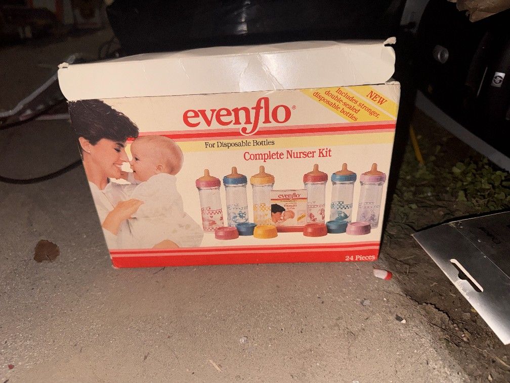 Evenflo 1994 Vintage Baby Bottles
