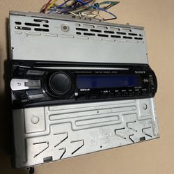 Car Audio Cd Player Sony Explode