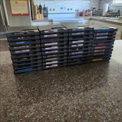 Lot of 40 NES Video Games _ I'm the Original Owner, Authentic Retro Vintage Nintendo Console 80s 90s