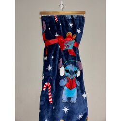 Stitch Christmas Throw Blanket 