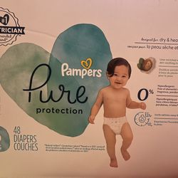 Pure Pampers; Size: 5, 6, 3